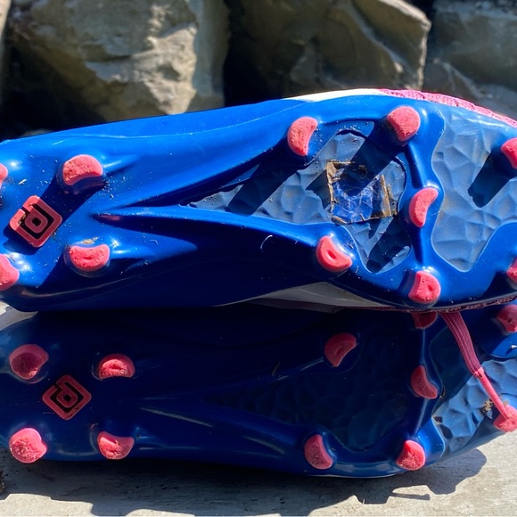 DREAM PAIRS HZ19002K Women’s Pink Blue Soccer Football Cleats Shoe Size 6 - Picture 11 of 11